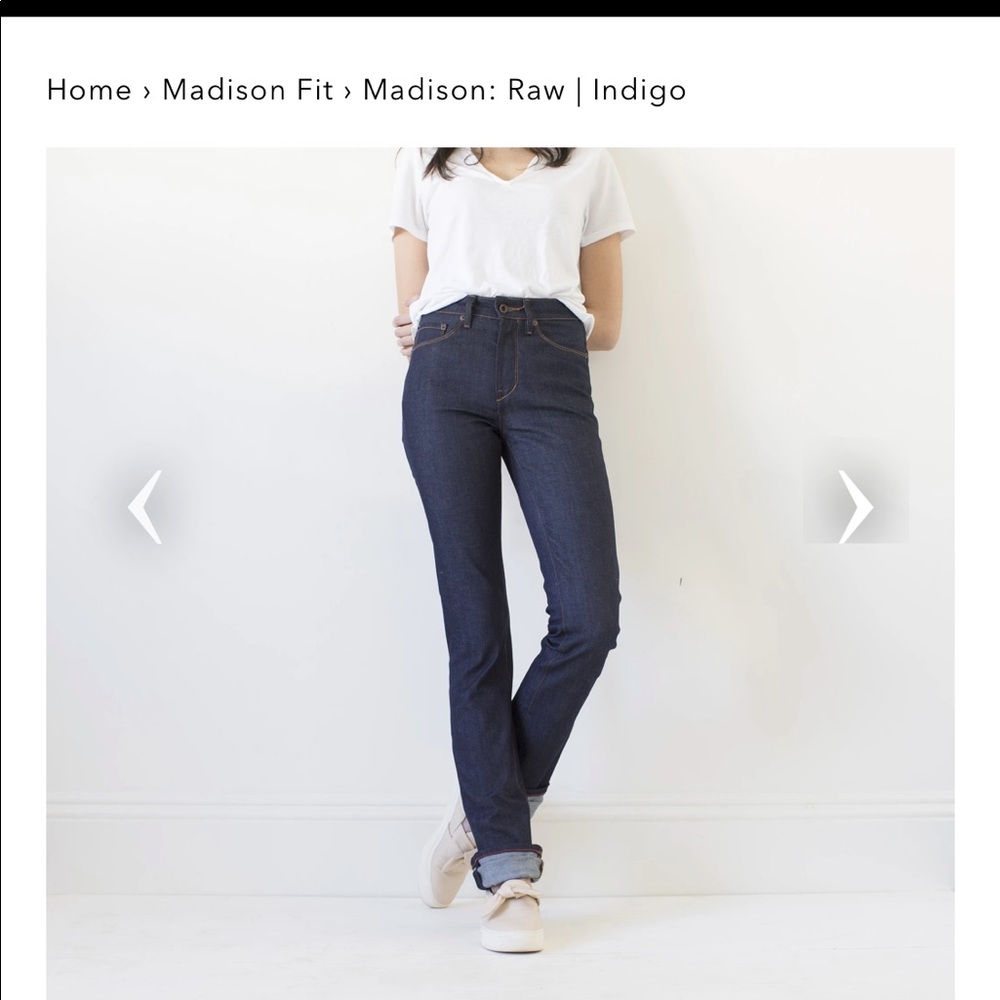Raleigh denim workshop Madison raw denim
